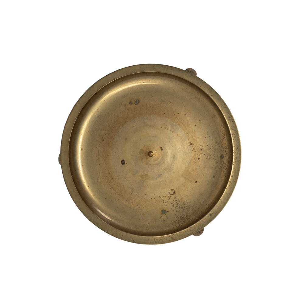 Vintage Large Brass Candleholder