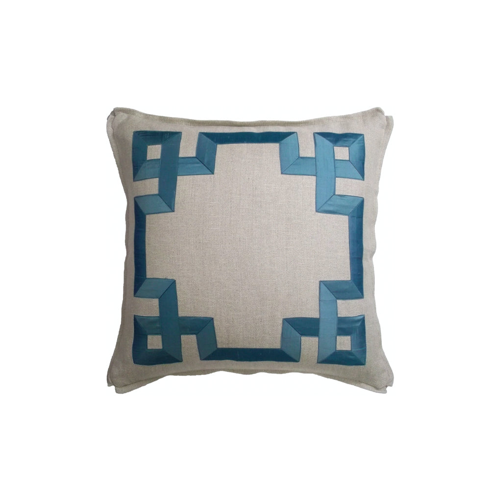 Custom Fretwork Pillow