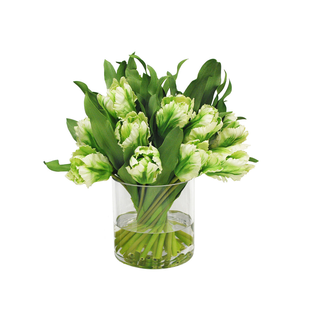 Green Tulip Arrangement