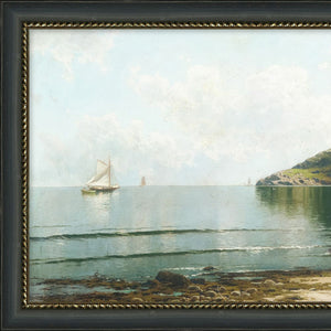 Antique Coastal Painting