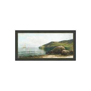 Antique Coastal Painting