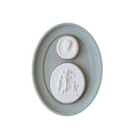 Hercules & Three Graces Pistachio Intaglio