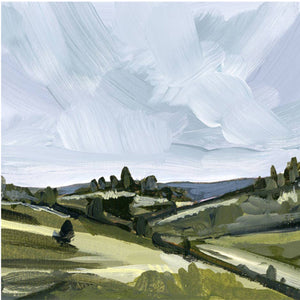 Italian Hills Canvas Print