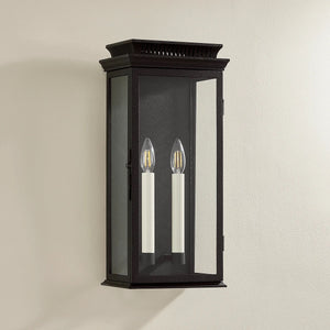 Louie Exterior Wall Sconce