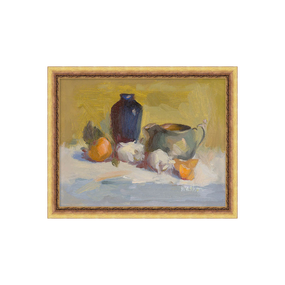 Orange and Blue Still Life