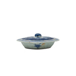 Vintage Blue and White Lidded Dish