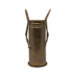 Vintage Brass Handled Vase