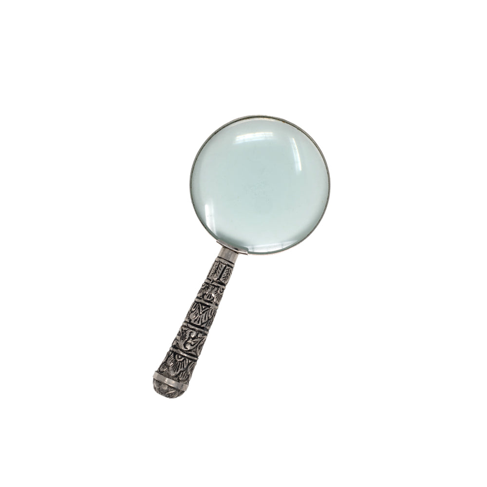Vintage Silver Magnifying Glass