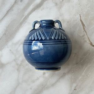 Handmade Small Blue Bud Vase