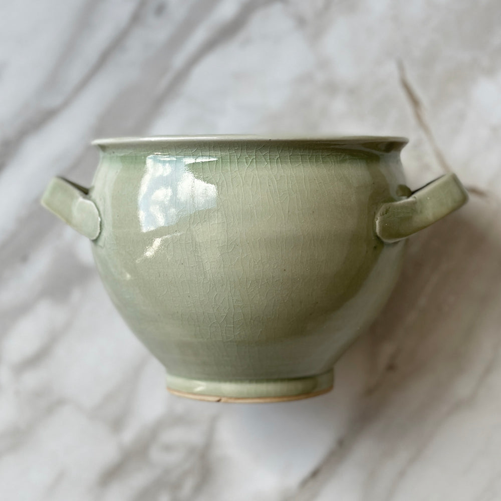 Handmade Double Handle Vase