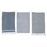 Blue Patterned Kitchen Towel Set