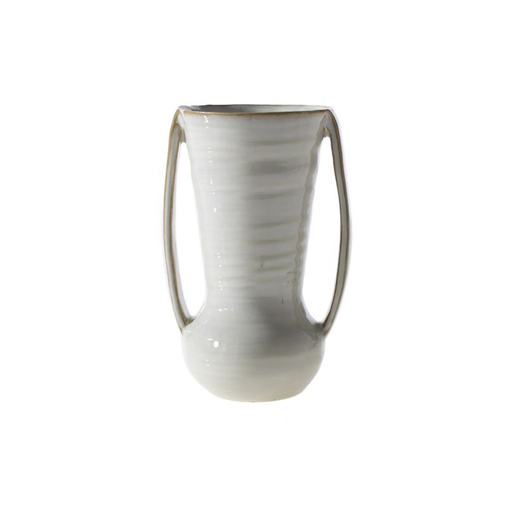 Glazed Handle Vase