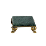 Large Green Marble Pedestal