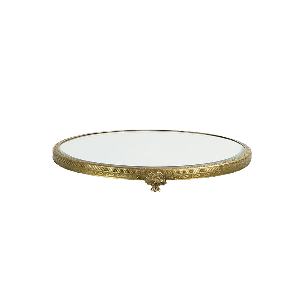 
                
                    Load image into Gallery viewer, Mirrored Brass Tray
                
            