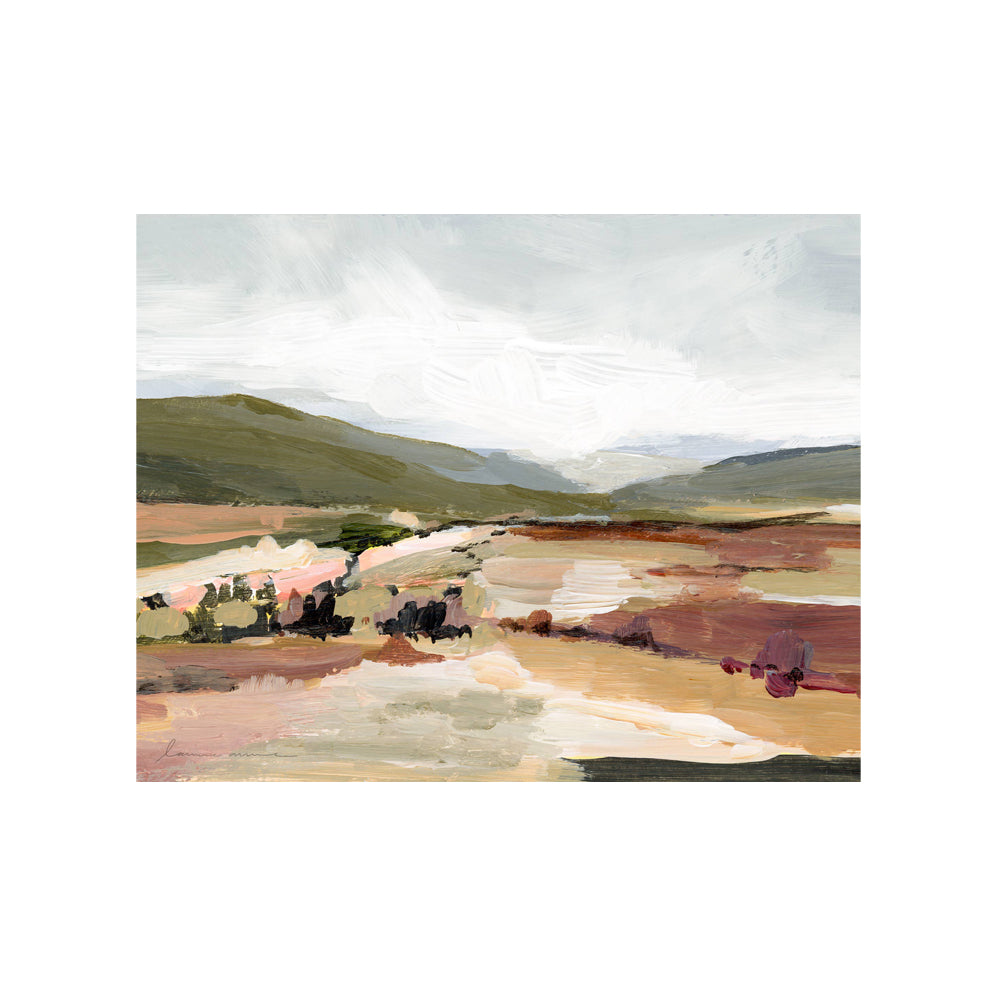 Olive Hills Canvas Print