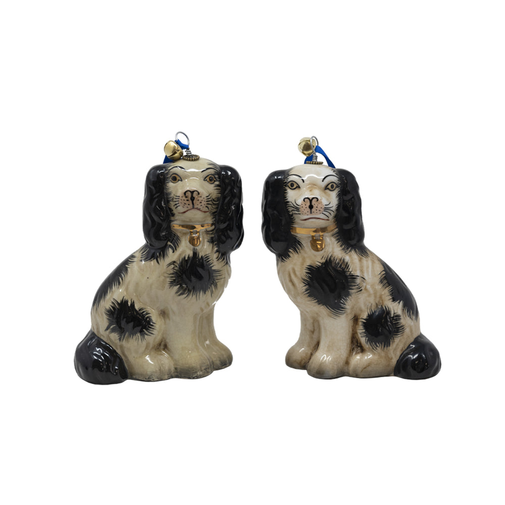 Staffordshire Dog Ornaments (Pair)