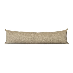 Tan Leopard Lumbar Pillow