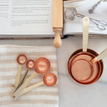 Copper and Brass Measuring Spoons